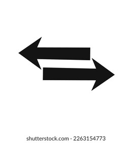 Exchange icon simple design. transfer icon	