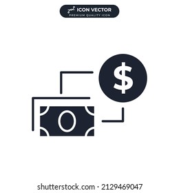 Exchange icon symbol template for graphic and web design collection logo vector illustration