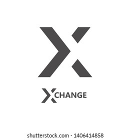 Exchange icon. Transaction sign. Currency exchange. Money transfer symbol. Exchange rate logo concept. Vector isolated illustration.