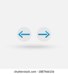 Exchange icon, vector illustrator with a straight design on a white background. Vector Simple modern icon design illustration.