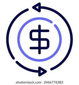 Icono de intercambio para Web, App, infografía, etc