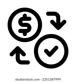 icono de intercambio para tu sitio web, móvil, presentación y diseño de logotipo.