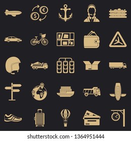Exchange icons set. Simple set of 25 exchange vector icons for web for any design