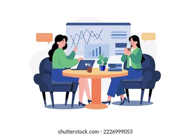 Intercambio De Ideas Con Socio