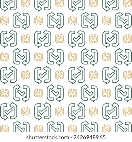 Fondo de ilustración vectorial de patrón de moda de lujo de Exchange