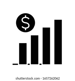 Icono negro de marca de intercambio, ilustración conceptual, símbolo plano vectorial, signo de glifo.