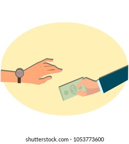 exchange of money