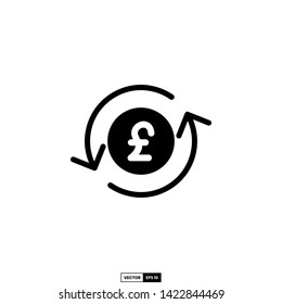 Exchange money icon, design inspiration vector template for web design or mobile app