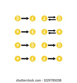 Exchange money vector