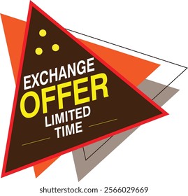 Exchange offer limited time only social media design mega store new old product for new banner design