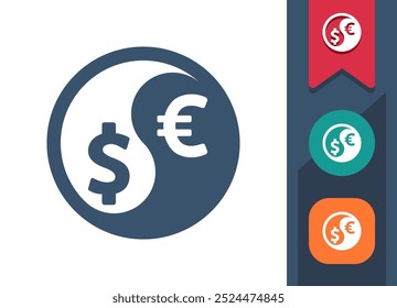 Exchange Rate, Currency Icon. Professional, pixel perfect icon. EPS 10 format.