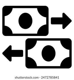 Exchange Rate icon for web, app, infographic, etc