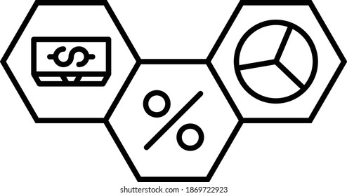 Concepto de fondos de comercio de intercambio Icono diseño de vectores, símbolo de financiador e inversionistas sobre fondo blanco, signo de capitalismo de negocio y finanzas,