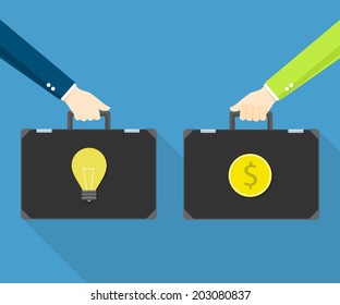 Exchange trading concept