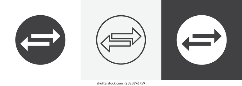 Exchange vector icons collection graphic designs for ui designs