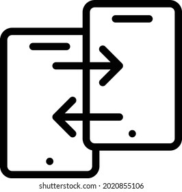 Austauschvektorzeilensymbol