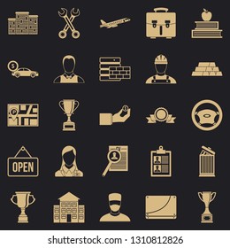 Exchequer icons set. Simple set of 25 exchequer vector icons for web for any design