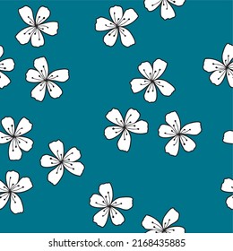 Excited to present our latest pattern! Cute doodle flowers in bright colors! Pattern is vector, scalable, editable and high-resolution for web and print use. 