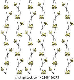 Excited to present our latest pattern! Cute doodle flowers in bright colors! Pattern is vector, scalable, editable and high-resolution for web and print use. 