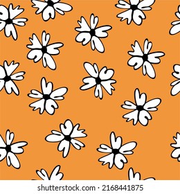 Excited to present our latest pattern! Cute doodle flowers in bright colors! Pattern is vector, scalable, editable and high-resolution for web and print use. 