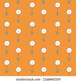 Excited to present our latest pattern! Cute doodle flowers in bright colors! Pattern is vector, scalable, editable and high-resolution for web and print use. 