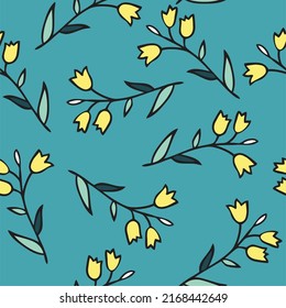 Excited to present our latest pattern! Cute doodle flowers in bright colors! Pattern is vector, scalable, editable and high-resolution for web and print use. 
