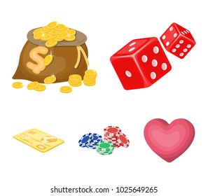 Excitement, recreation, hobby and other web icon in cartoon style.Casino, institution, entertainment, icons in set collection.