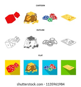 Excitement, recreation, hobby and other web icon in cartoon,outline,flat style.Casino, institution, entertainment, icons in set collection.