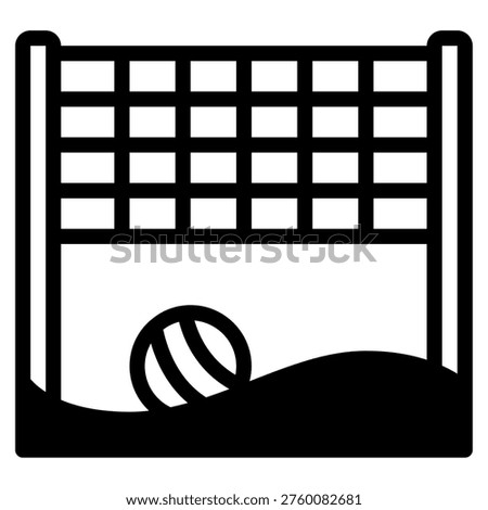 Exciting beach volleyball for active summer fun.
