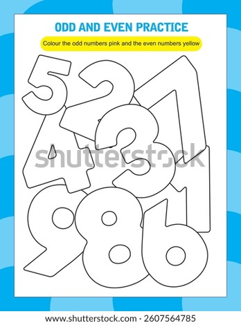 Exciting Odd and Even Number Game for Kids to Play!