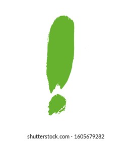 exclamation - caution icon vector design template. accent icon. exclamation logo.  attention symbol. communication concept.