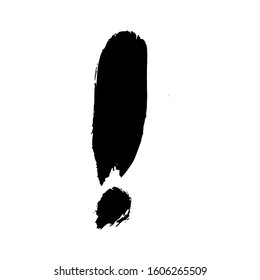 exclamation - caution icon vector design template. pencil exclamation mark. exclamation logo.  attention symbol. communication concept.