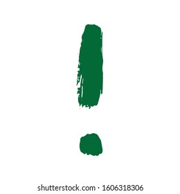 exclamation - caution icon vector design template. pencil exclamation mark. exclamation logo.  attention symbol. communication concept.