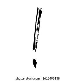 exclamation - caution icon vector design template. accent icon. exclamation logo.  attention symbol. communication concept.