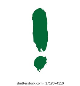 exclamation - caution icon vector design template. pencil exclamation mark. exclamation logo.  attention symbol. communication concept.