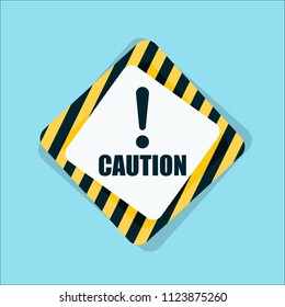 Exclamation Caution sign