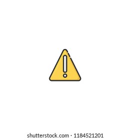 exclamation color icon