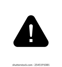 Exclamation danger icon vector. attention sign and symbol. attention sign
