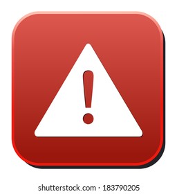 Exclamation danger sign