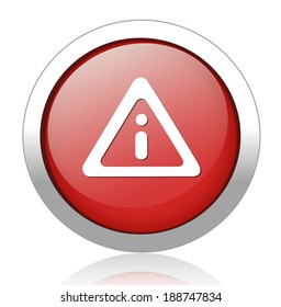 Exclamation danger sign