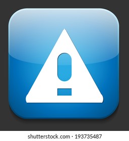 Exclamation danger sign