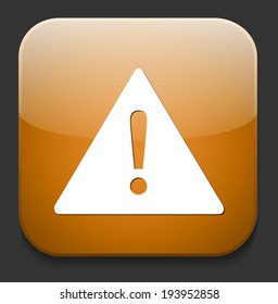 Exclamation danger sign