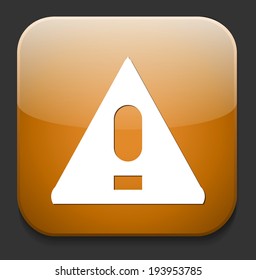 Exclamation danger sign