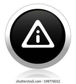 Exclamation danger sign