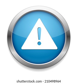 Exclamation danger sign