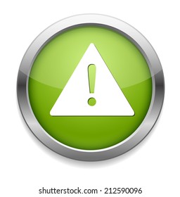 Exclamation danger sign