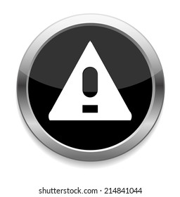 Exclamation danger sign