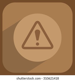 Exclamation danger sign