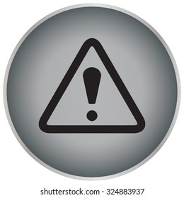 Exclamation danger sign