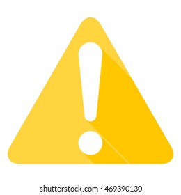 Exclamation danger sign